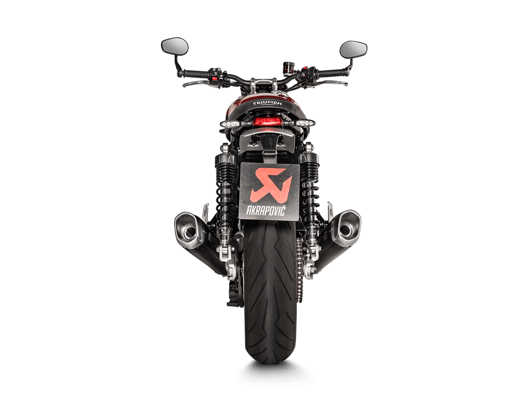 Triumph Speed ​​Twin Thruxton 1200/R/RS 2016-20 Slip-On Line Exhaust (Titanium) S-T12SO2-HCQTBL