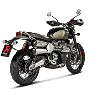 Triumph Scrambler 1200 2019-20 Slip-On Line Exhaust (Titanium) S-T12SO3-HCQT