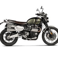 Triumph Scrambler 1200 2019-20 Slip-On Line Exhaust (Titanium) S-T12SO3-HCQT