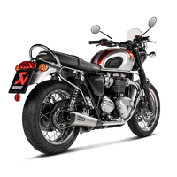 Triumph Bonneville T100/T120 2016-20 Slip-On Line Auspuff (Titan) S-T12SO4-HCQT
