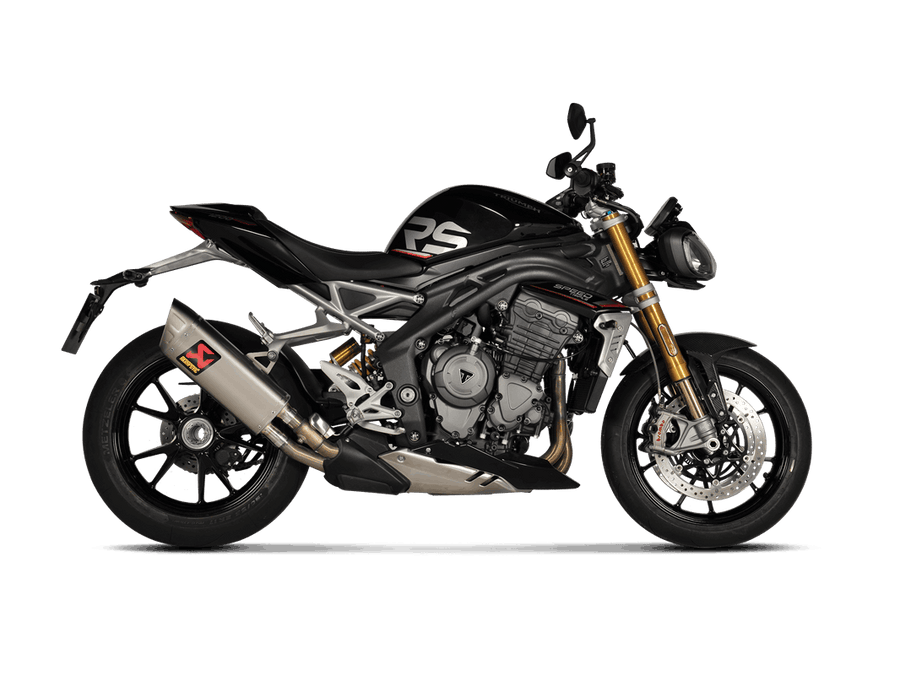 Terminale di scarico Slip-On TRIUMPH SPEED TRIPLE 1200 RS / RR 2021-24 S-T12SO5 - HAPXLT