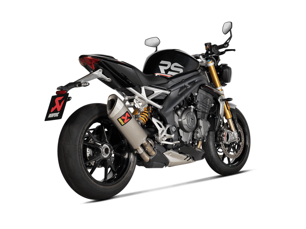 Terminale di scarico Slip-On TRIUMPH SPEED TRIPLE 1200 RS / RR 2021-24 S-T12SO5 - HAPXLT