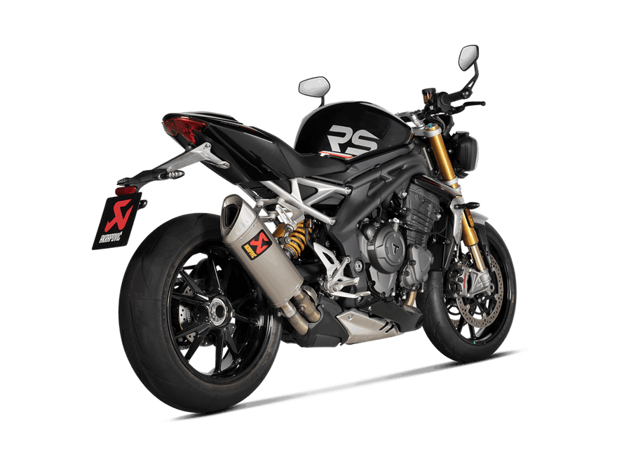 Terminale di scarico Slip-On TRIUMPH SPEED TRIPLE 1200 RS / RR 2021-24 S-T12SO5 - HAPXLT