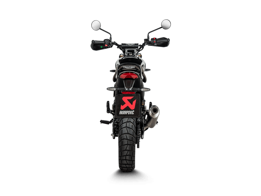 Exhaust muffler Triumph Scrambler 400 X / Speed ​​400 2023-24 Slip-On Line (Titanium) S-T4SO1-HDT