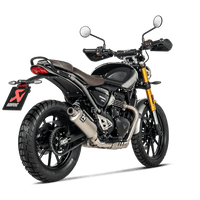 Exhaust muffler Triumph Scrambler 400 X / Speed ​​400 2023-24 Slip-On Line (Titanium) S-T4SO1-HDT
