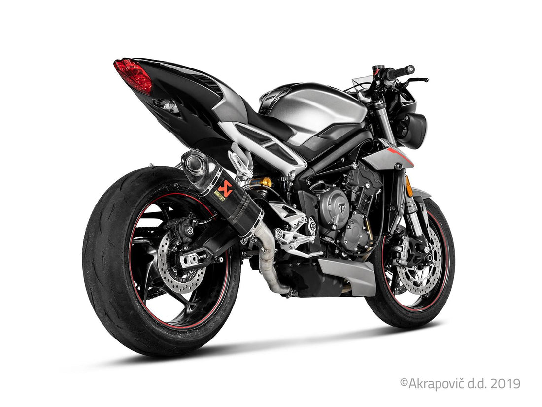 Terminale di scarico Triumph Street Triple 765 S/R/RS 2017-19 Slip-On Line (Carbonio) S-T7SO2-APC
