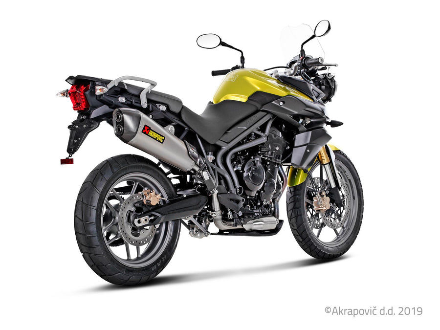 Triumph Tiger 800 XC/XR/XRX/XCX/XRT/XCA 2011-16 Slip-On Line Exhaust (Titanium) S-T800SO1-HZAAT