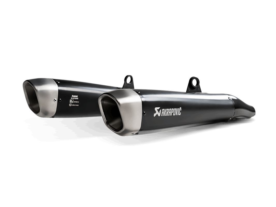 Triumph Street Twin 2016-20 Slip-On Line Exhaust (Titanium) S-T9SO2-HCQTBL