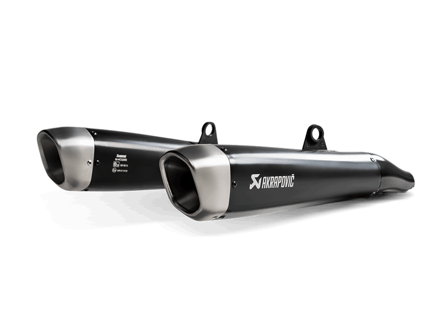 Triumph Street Twin 2016-20 Slip-On Line Exhaust (Titanium) S-T9SO2-HCQTBL