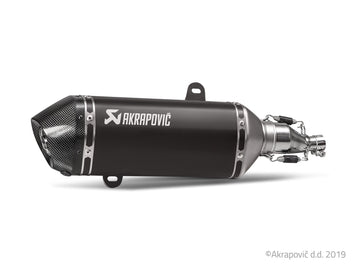 Vespa GTS Super 125/Sport/Tech 2017-20 Slip-On Line (SS) Auspuffschalldämpfer S-VE125SO1-HZBL