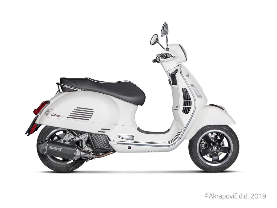 Vespa GTS Super 125/Sport/Tech 2017-20 Slip-On Line (SS) Auspuffschalldämpfer S-VE125SO1-HZBL