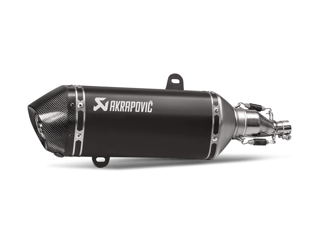 Vespa GTS Super 125/Sport/Tech 2021-24 Slip-On Line (SS) Exhaust Muffler S-VE125SO2-HZBL