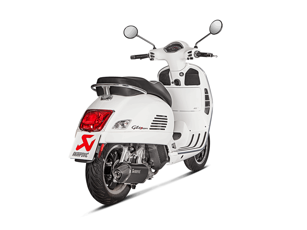 Vespa GTS Super 125/Sport/Tech 2021-24 Slip-On Line (SS) Exhaust Muffler S-VE125SO2-HZBL