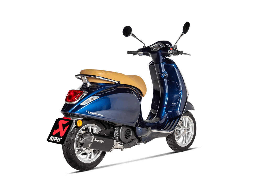 Vespa Sprint/Primavera 2021-22 Slip-On Line (SS) Auspuffschalldämpfer S-VE125SO3-HZBL
