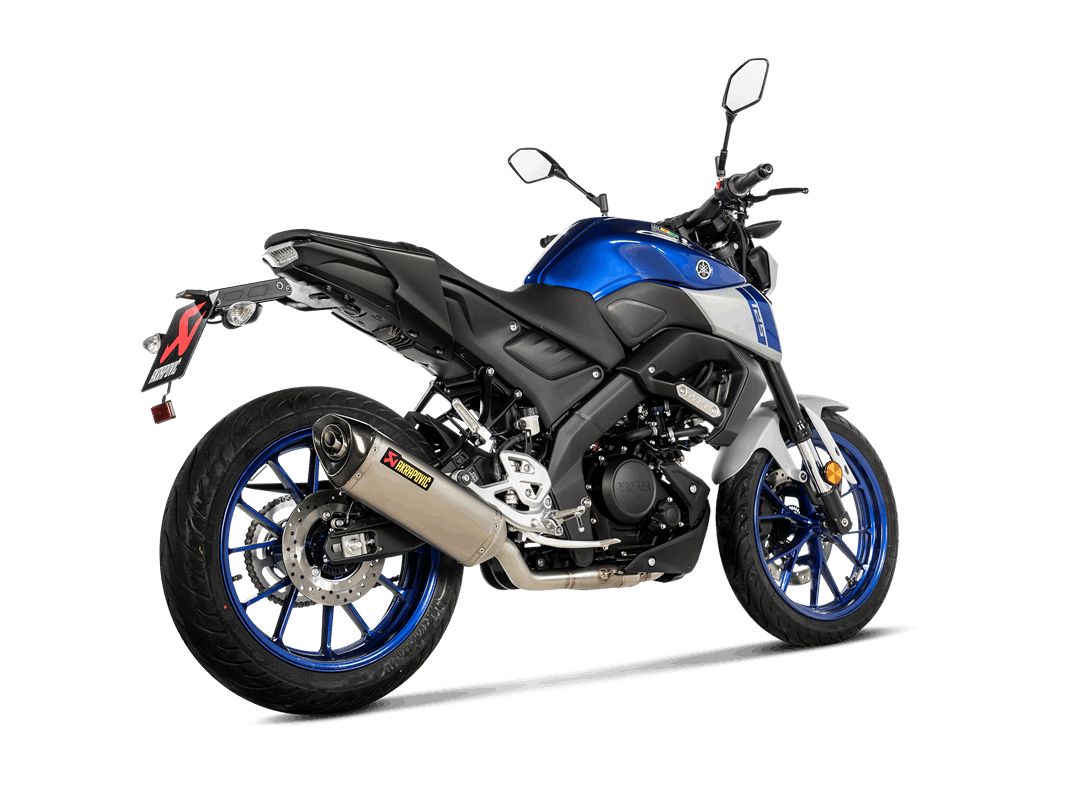 Yamaha YZF-R125 MT-125 2021-25 Racing Line Komplettauspuffanlage (Titan) S-Y125R11-HZT