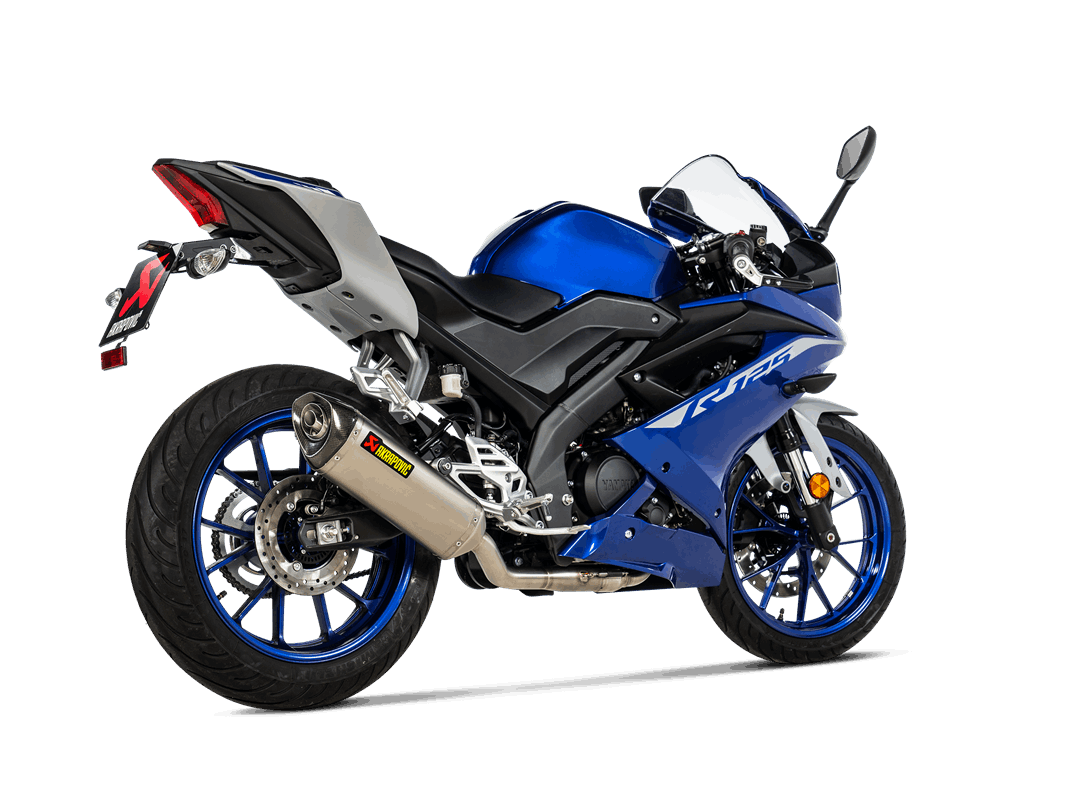 Yamaha YZF-R125 MT-125 2021-25 Racing Line Komplettauspuffanlage (Titan) S-Y125R11-HZT