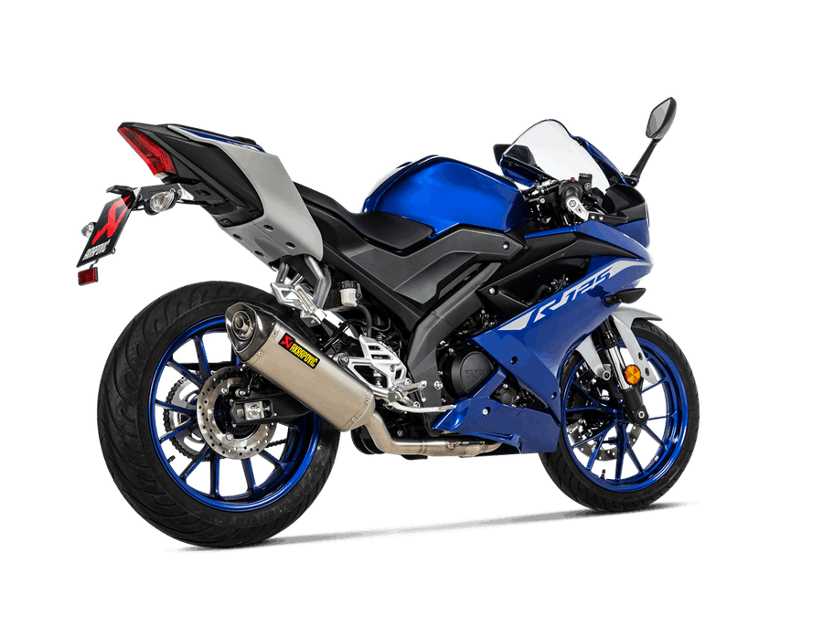 Yamaha YZF-R125 MT-125 2021-25 Racing Line Komplettauspuffanlage (Titan) S-Y125R11-HZT