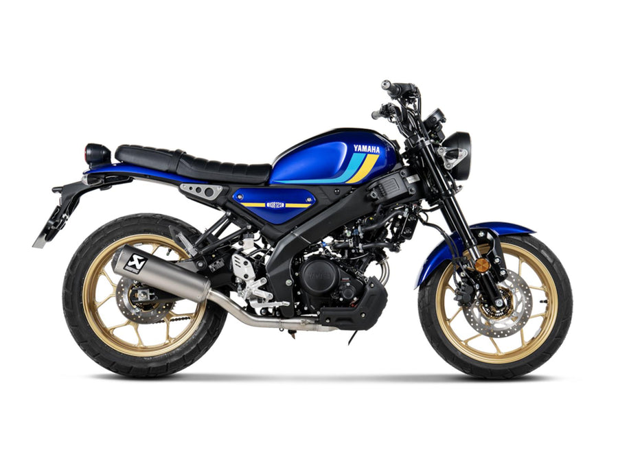 Complete Exhaust Yamaha XSR125 / XSR125 Legacy 2025 Racing Line (Titanium) S-Y125R13-HBFGT