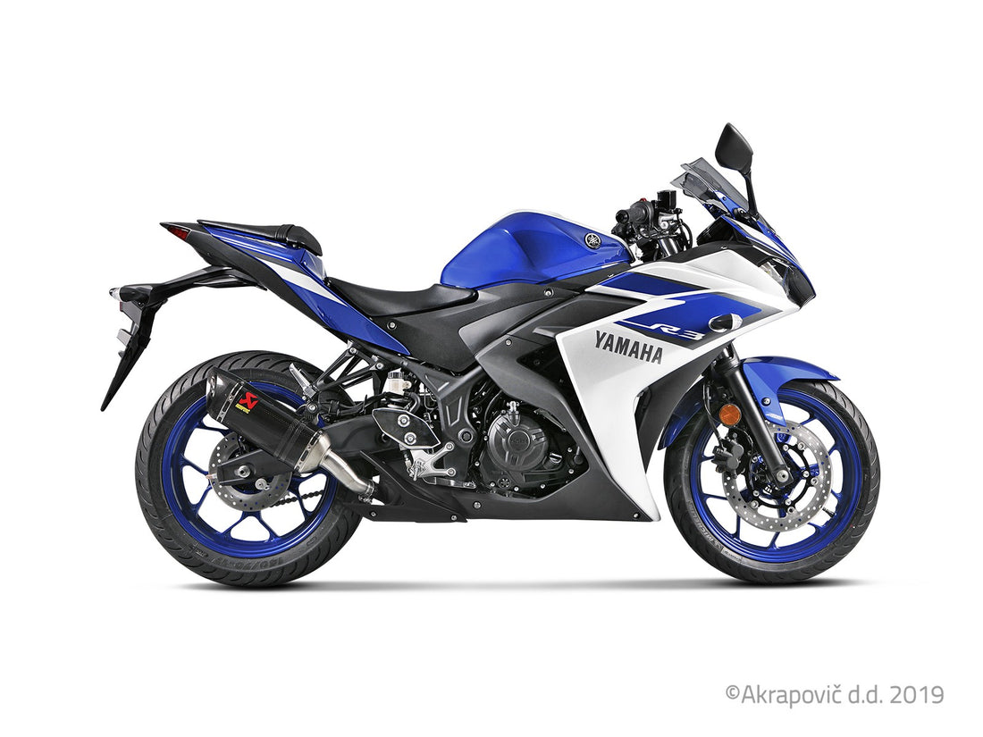 Yamaha YZF-R25/-R3 2014-16 Slip-On Line Auspuffschalldämpfer (Carbon) S-Y2SO12-HAPC