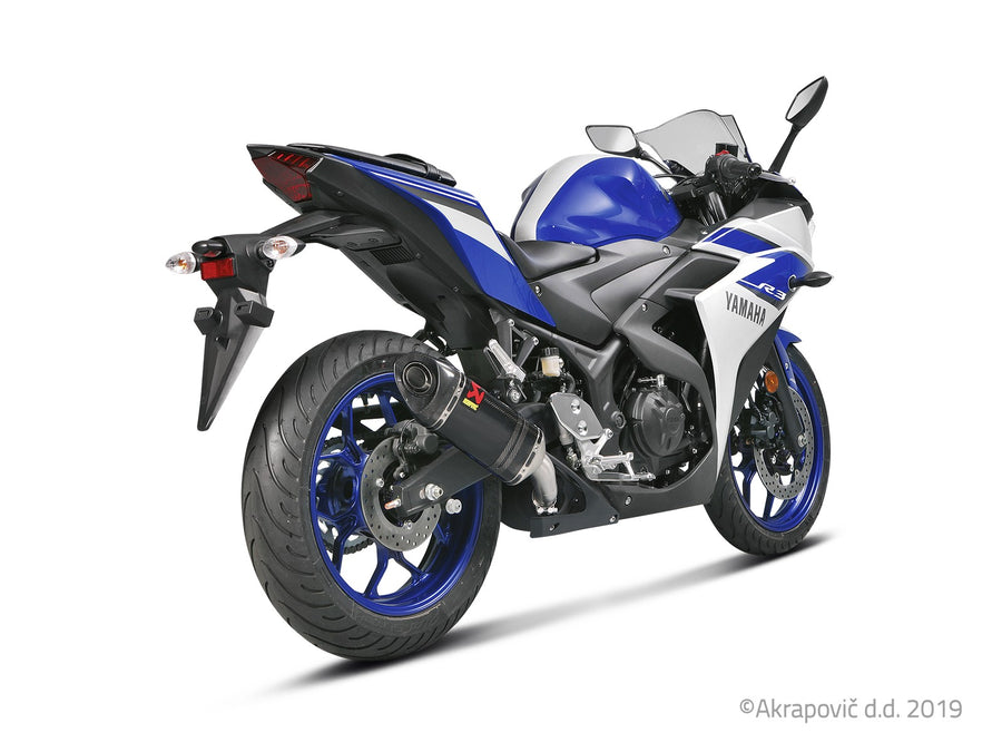 Yamaha YZF-R25/-R3 2014-16 Slip-On Line Auspuffschalldämpfer (Carbon) S-Y2SO12-HAPC