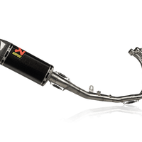 Kompletter Auspuff Yamaha MT-03/R3 2016-25 / YZF-R25 2014-24 Racing Line (Carbon) S-Y3R3-APC