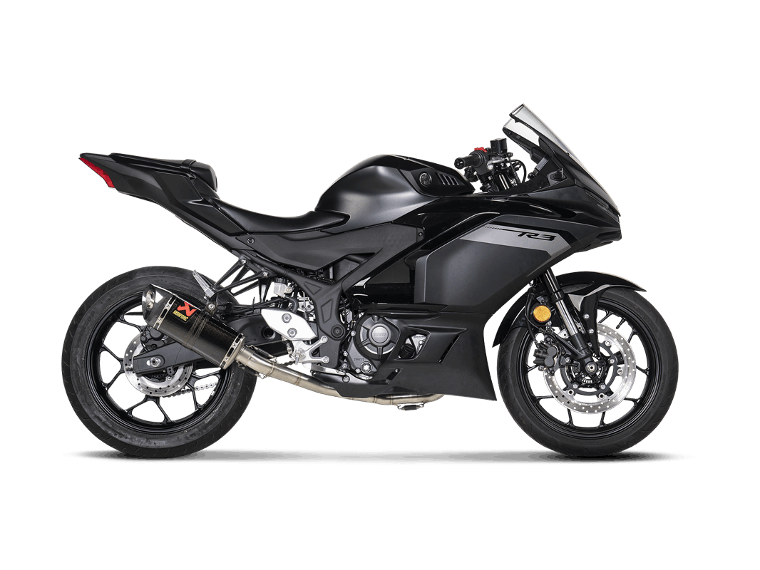 Kompletter Auspuff Yamaha MT-03/R3 2016-25 / YZF-R25 2014-24 Racing Line (Carbon) S-Y3R3-APC
