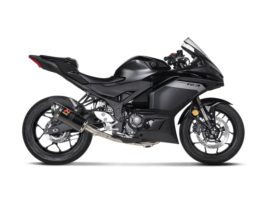Kompletter Auspuff Yamaha MT-03/R3 2016-25 / YZF-R25 2014-24 Racing Line (Carbon) S-Y3R3-APC