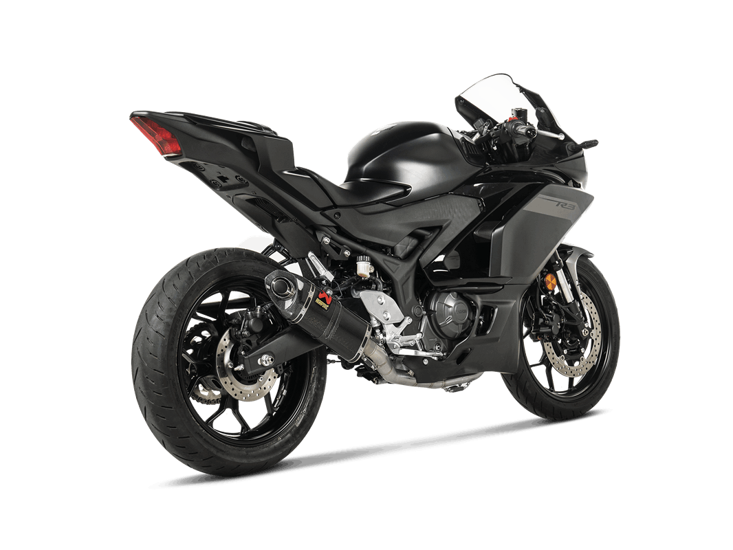Kompletter Auspuff Yamaha MT-03/R3 2016-25 / YZF-R25 2014-24 Racing Line (Carbon) S-Y3R3-APC