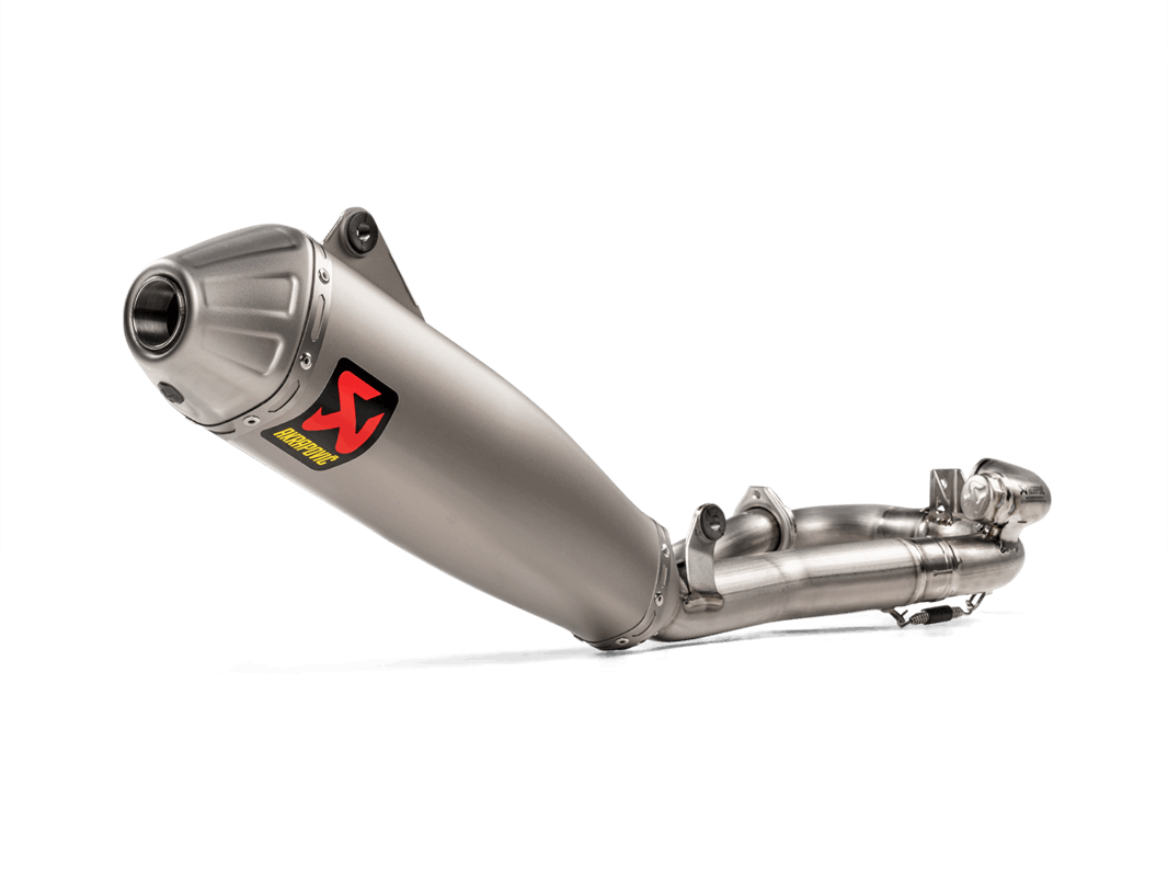 Fantic XEF 450/ XXF 450 2025 Evolution Line Full Exhaust (Titanium) S-Y4MET15-CIBNTF