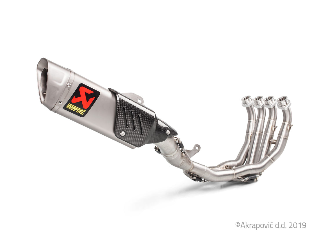 Complete Exhaust Yamaha R6 2008-25 Racing Line (Titanium) S-Y6R9-APT
