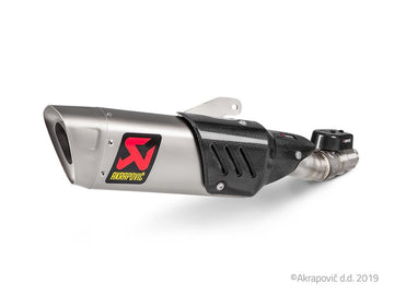 Yamaha R6 2017-25 Slip-On Line Exhaust Muffler (Titanium) S-Y6SO12-HAPT