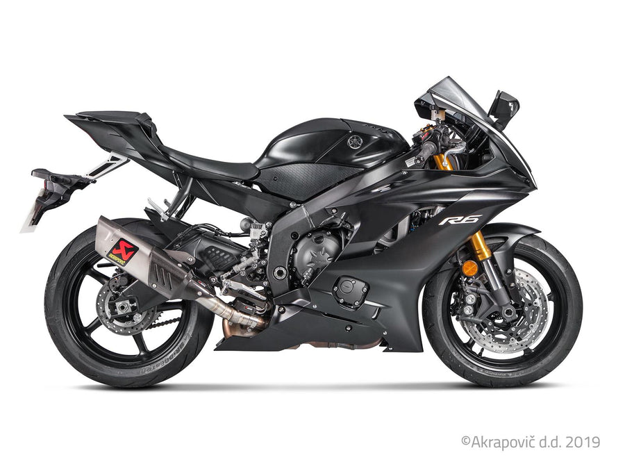 Yamaha R6 2017-25 Slip-On Line Auspuffschalldämpfer (Titan) S-Y6SO12-HAPT