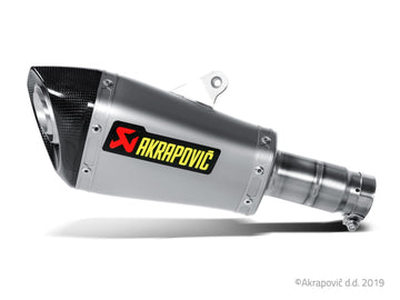 Terminale di scarico Yamaha R6 2010-25 Slip-On Line (Titanio) S-Y6SO9-ASZ
