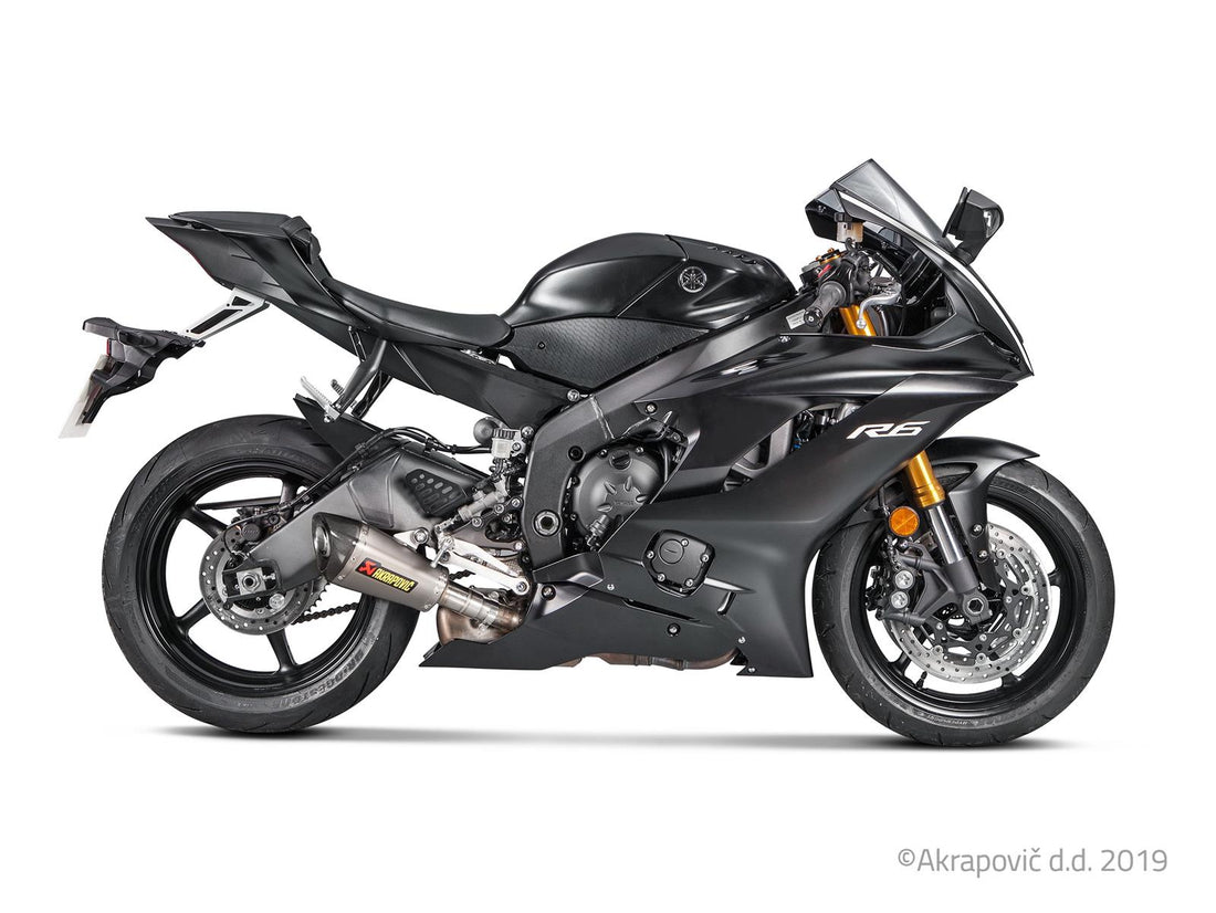 Yamaha R6 2010-25 Slip-On Line Auspuff (Titan) S-Y6SO9-ASZ