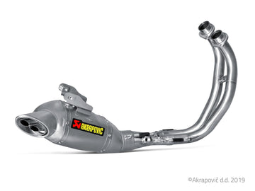 Yamaha MT07/FZ07 2014-16 Racing Line Full Exhaust System (Titanium) S-Y7R1-HAFT