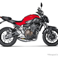 Yamaha MT07/FZ07 2014-16 Racing Line Komplettauspuffanlage (Titan) S-Y7R1-HAFT