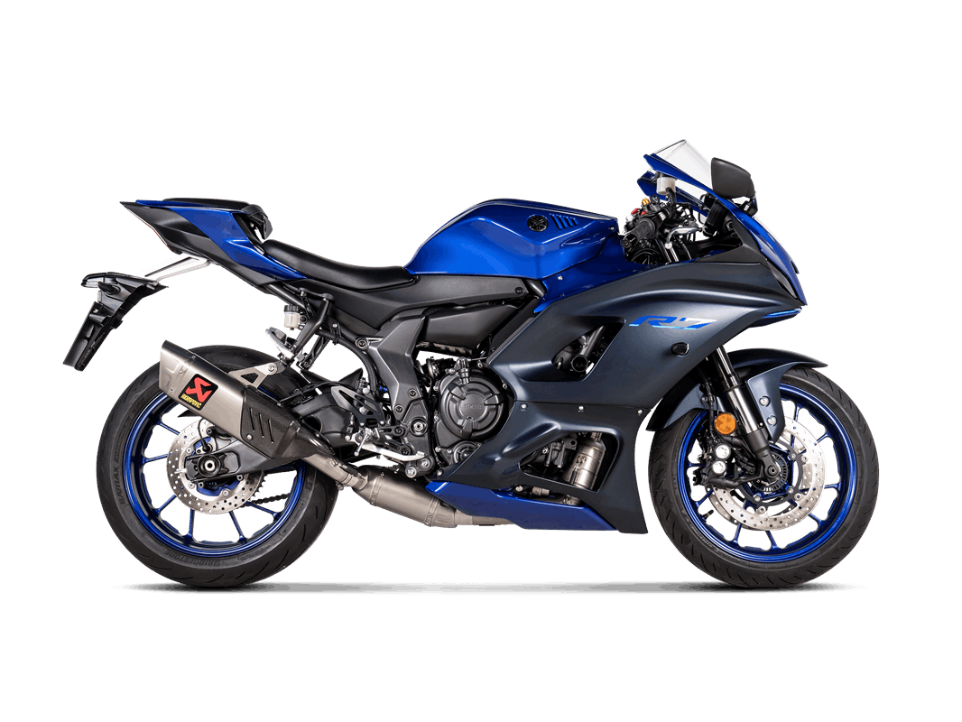 Yamaha R7 2021-24 Racing Line Komplettauspuffanlage (Titan) S-Y7R11-HAPT