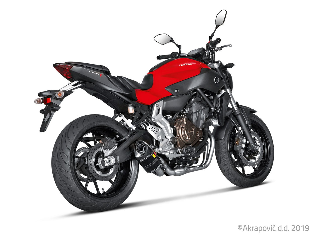 Yamaha MT07/FZ XSR 700/XTribut Tracer7/700/GT 2014-23 Racing Line Full Exhaust System (Carbon) S-Y7R2-AFC