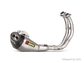 Complete Exhaust Yamaha Tracer 700/GT MT07/FZ07 XSR 700/XTribute 2014-20 Racing Line (Titanium) S-Y7R5-HEGEH