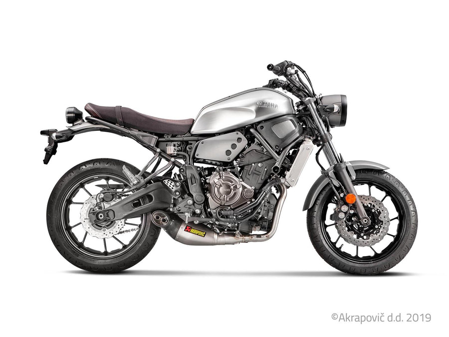 Complete Exhaust Yamaha Tracer 700/GT MT07/FZ07 XSR 700/XTribute 2014-20 Racing Line (Titanium) S-Y7R5-HEGEH