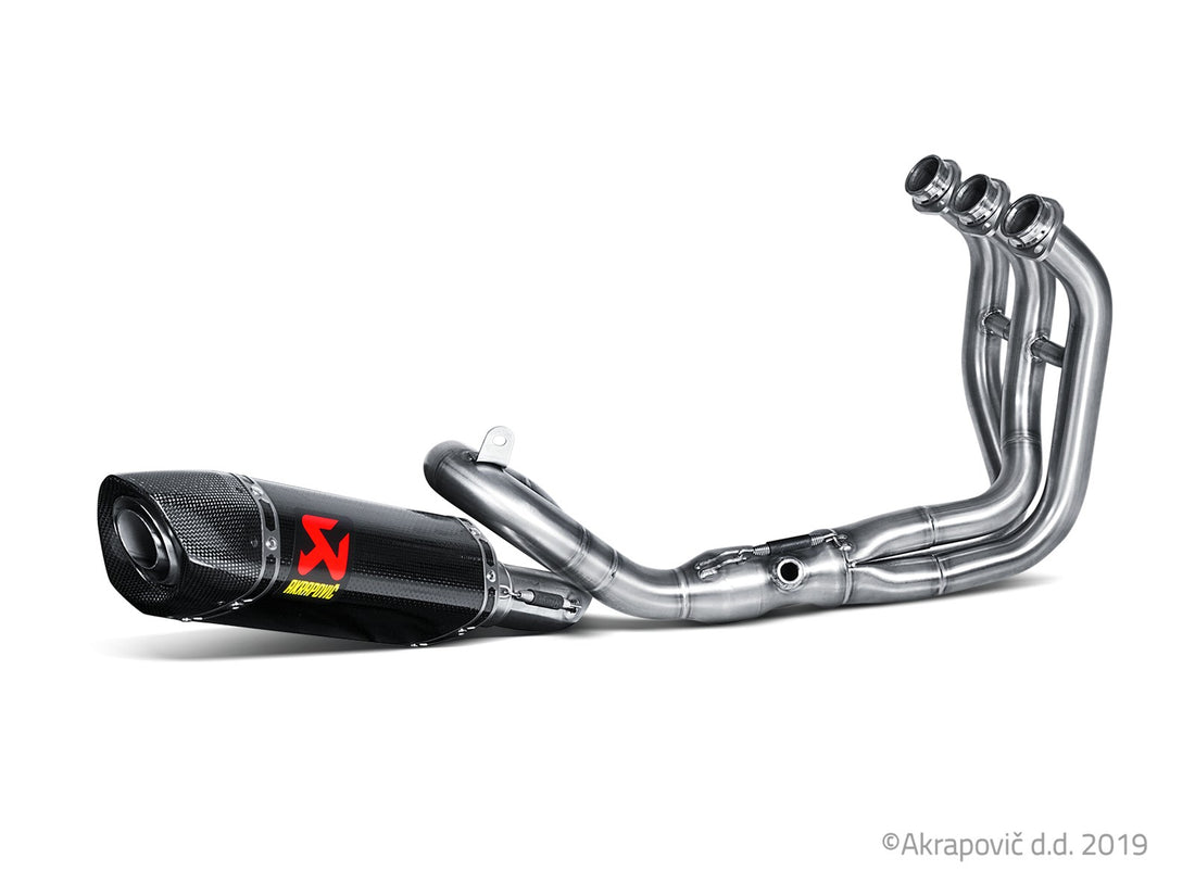 Yamaha MT09/FZ09 XSR 900 2014-21 Racing Line Full Exhaust System (Carbon) S-Y9R2-AFC