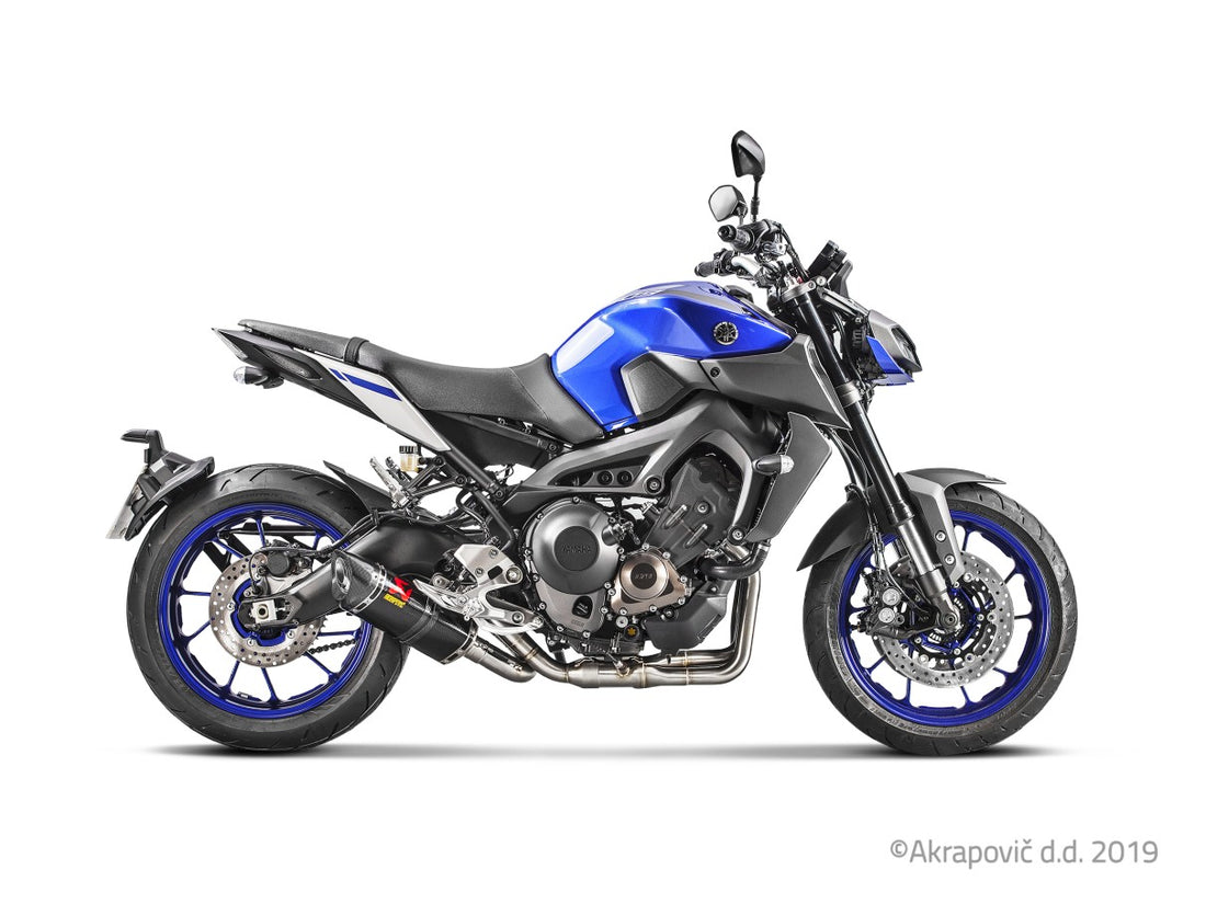 Yamaha MT09/FZ09 XSR 900 2014-21 Racing Line Full Exhaust System (Carbon) S-Y9R2-AFC