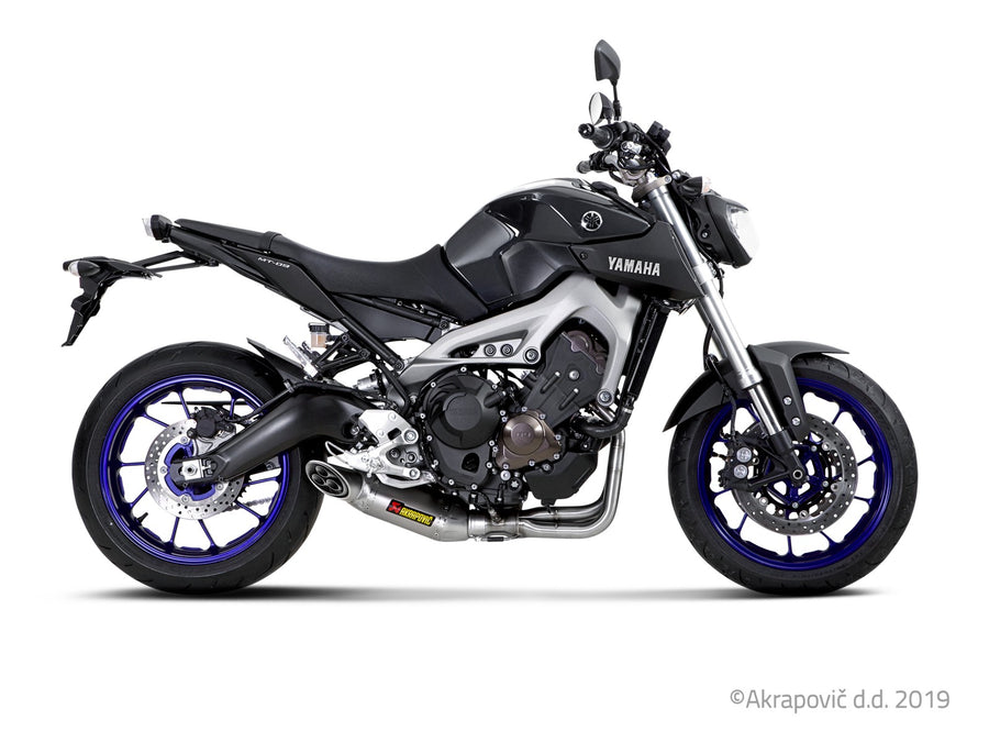Complete Exhaust Yamaha Tracer 900/900GT/FJ9 MT09/FZ09 2014-16 Racing Line (Titanium) S-Y9R3-HAFT
