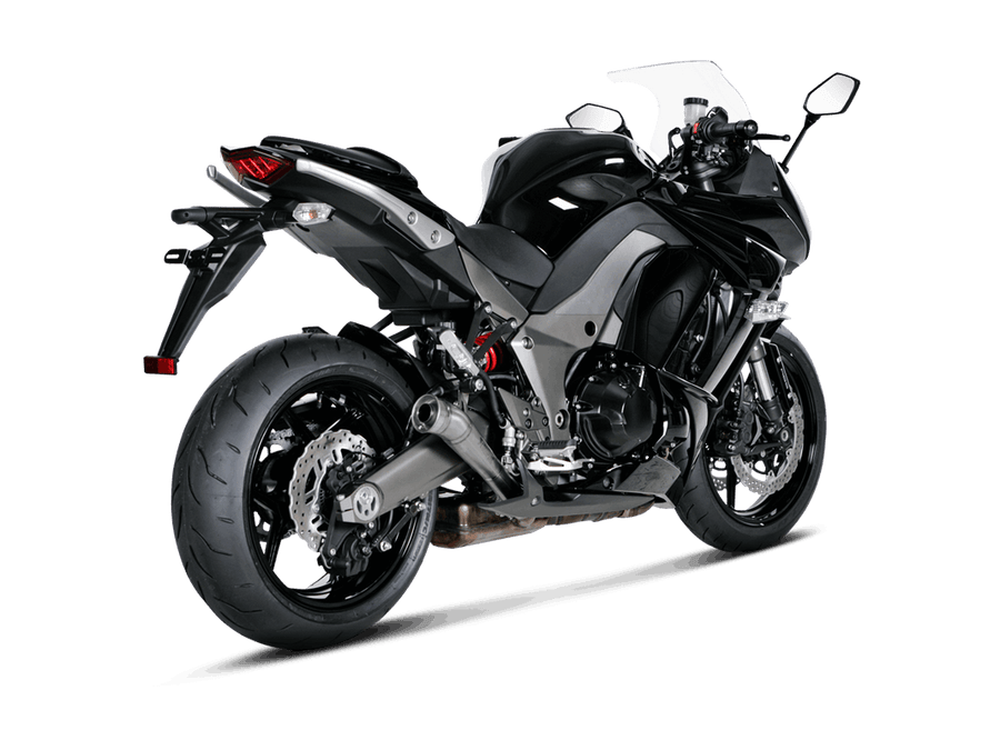 Terminale di scarico Kawasaki Z1000/ SX/Ninja1000 2010-13 Slip-On Line (Titanio) SM-K10SO1T