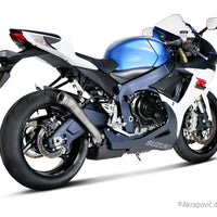 Suzuki GSX-R 600/750 2011-17 Slip-On Line Auspuffschalldämpfer (Titan) SM-S6S02T
