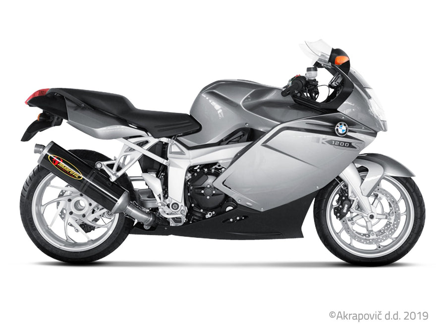BMW K 1200 S/R 2005-08 Slip-On Line Exhaust Muffler (Carbon) SS-B12SO1-HC