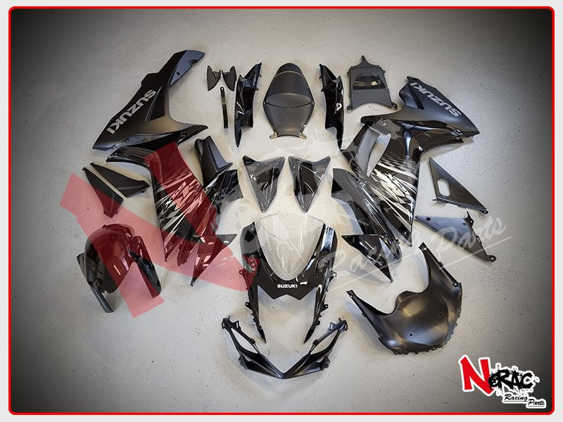 Kit Carena ABS - Suzuki GSX-R 600/750 2011/2016 - Grafica Black OEM