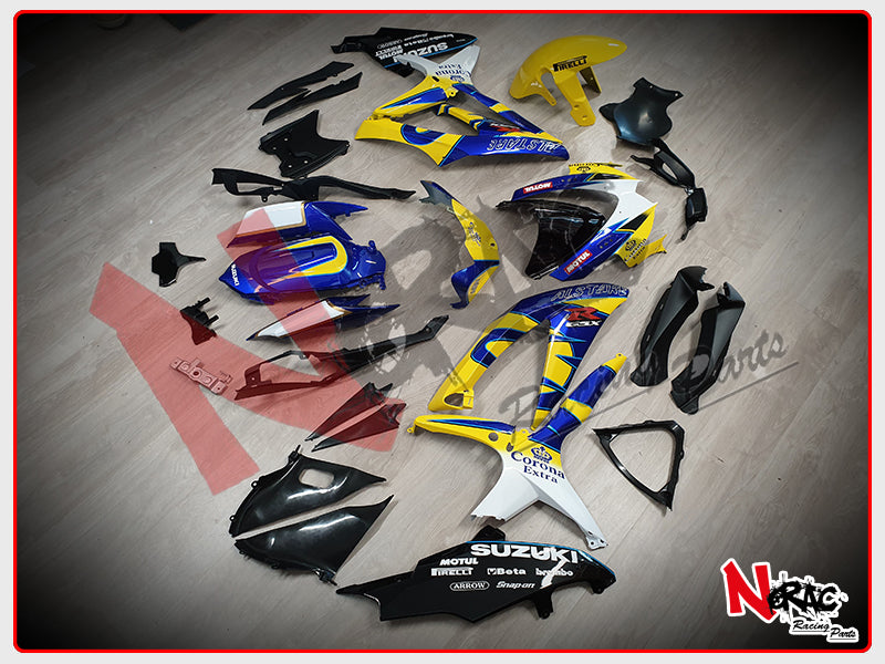 Kit Carena ABS - Suzuki GSX-R 600/750 2008/2010 - Grafica Alstare