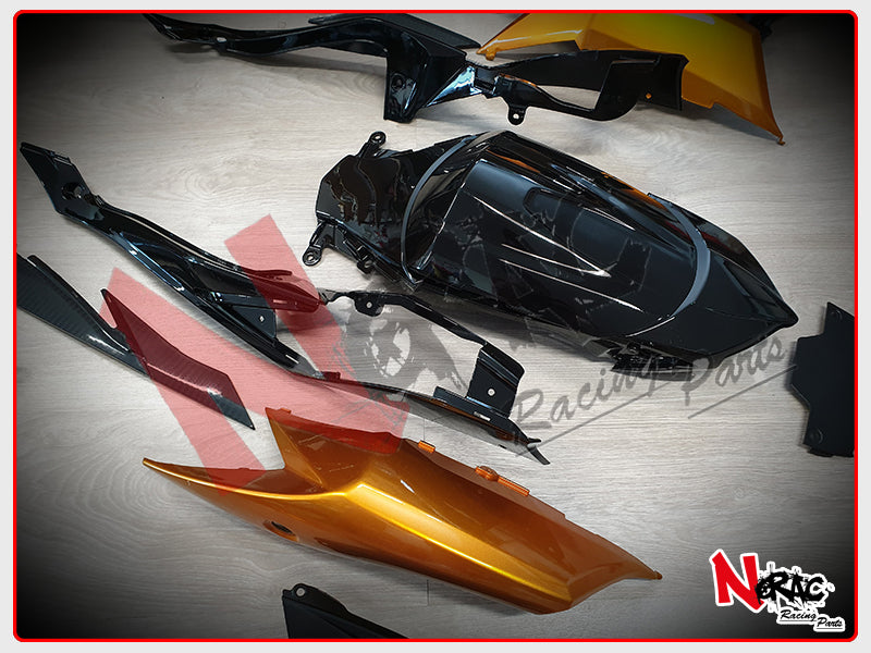 Kit Carena ABS - Suzuki GSX-R 600/750 2008/2010 - Grafica Black/Gold