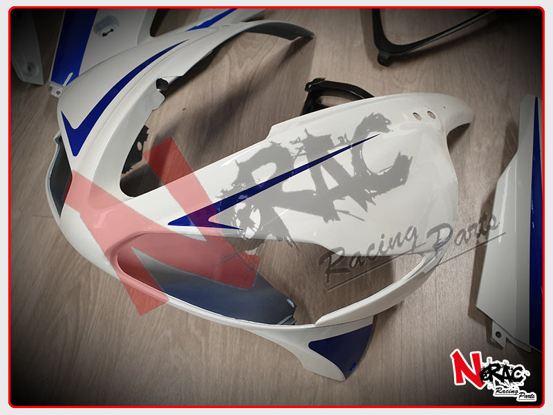 Kit Carena ABS - Triumph Daytona 675 2009/2012 - Grafica SE White/Blue